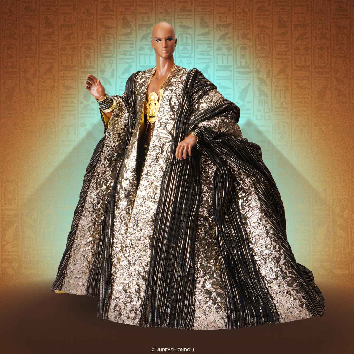 JHDFASHIONDOLL Moment Of Fantasy: IMMORTAL EGYPT HIGH PRIEST ADONIS Doll