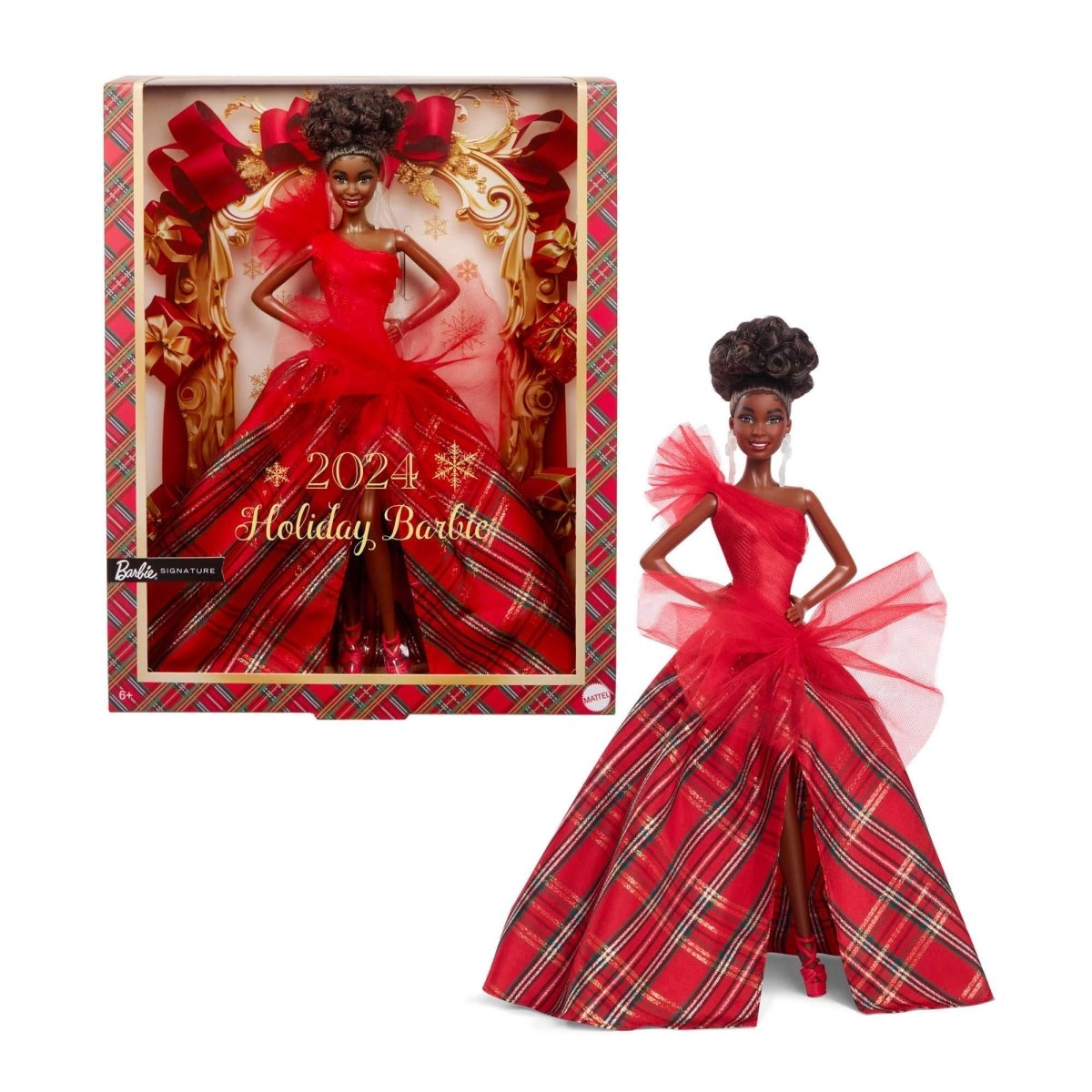 Barbie Signature 2024 Barbie Holiday Doll Black Hair - Simon's Collectibles