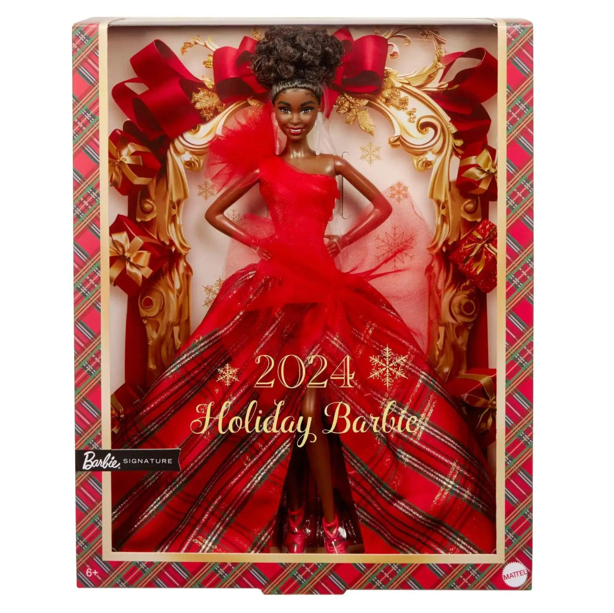 Barbie Signature 2024 Barbie Holiday Doll Black Hair - Simon's Collectibles