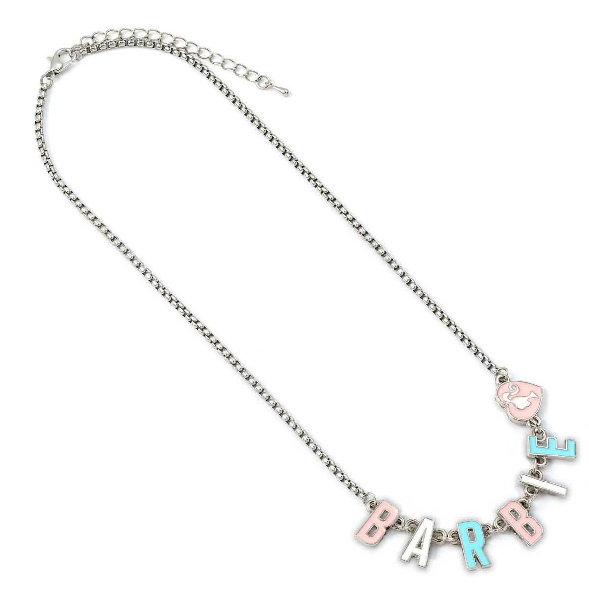 Barbie™️ Enamel Letter Name Necklace - Barbie x Carat Shop | Barbie x Carat Shop