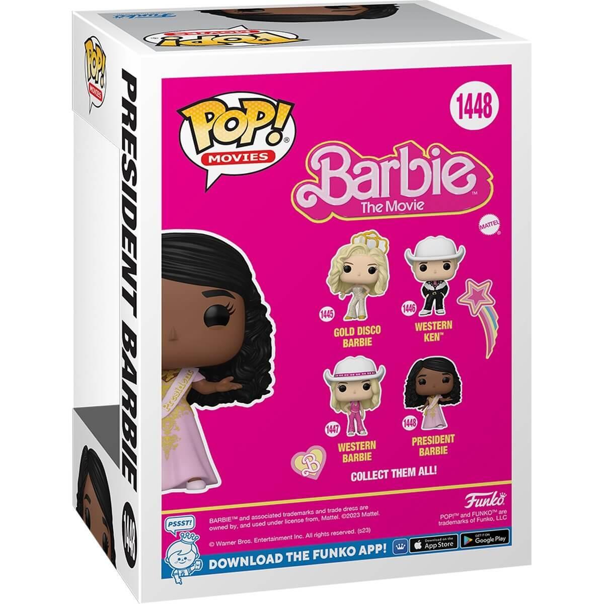 Barbie Movie President Barbie Funko Pop! Vinyl Figure 1448 - Simon's Collectibles
