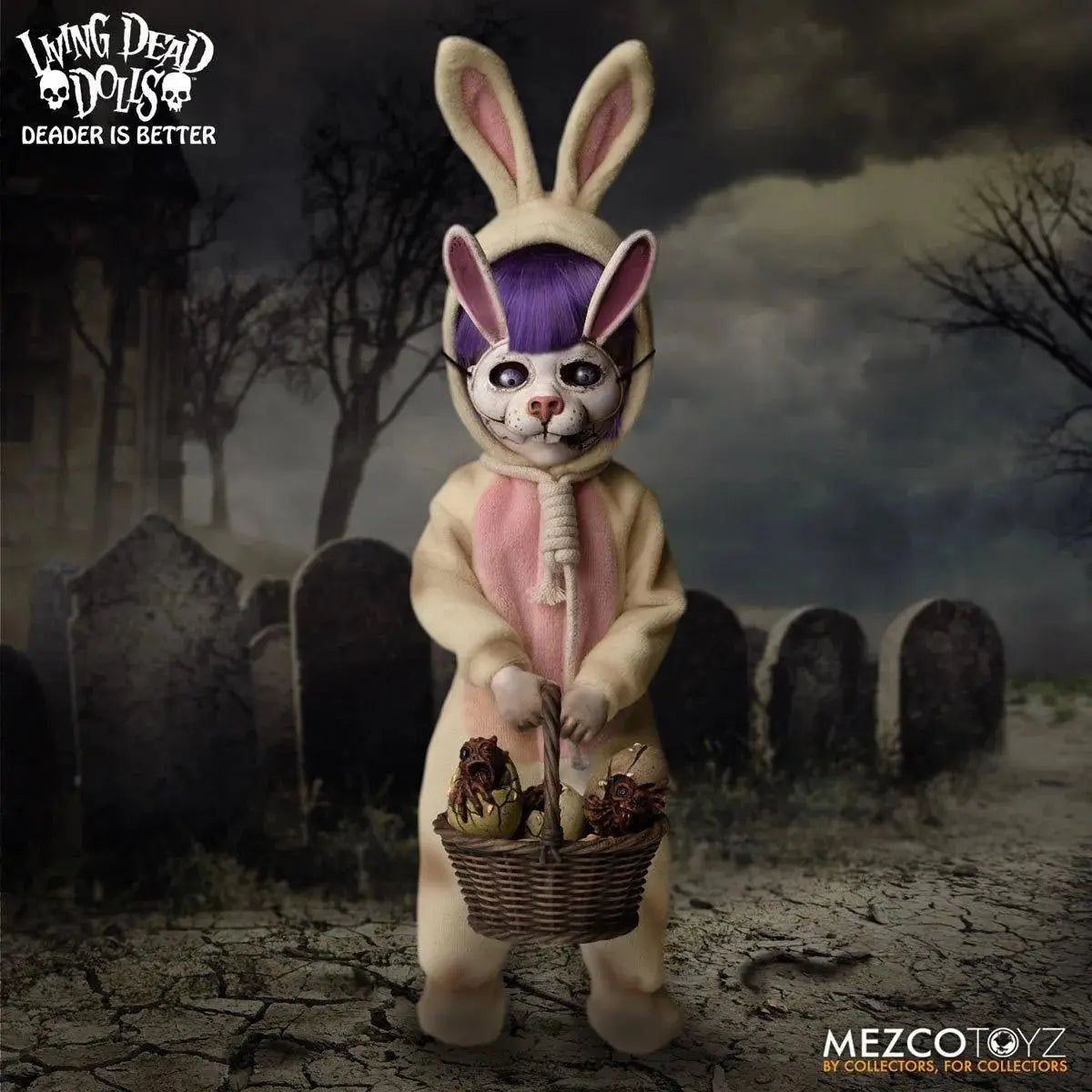 The Return of THE LIVING DEAD DOLLS: Eggzorcist 10-Inch Figure | Living Dead Dolls