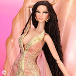 JHDFASHIONDOLL THE APHRODITE: EVENING GLOW (Doll With Seashells Stand Giftset) 