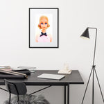 "1973 Quick Curl Barbie Portrait" Matted Museum - Quality Framed Print - Simon's Collectibles Limited Edition (Original Photography) - Simon's Collectibles