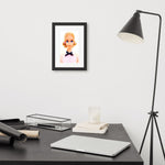 "1973 Quick Curl Barbie Portrait" Matted Museum - Quality Framed Print - Simon's Collectibles Limited Edition (Original Photography) - Simon's Collectibles