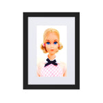 "1973 Quick Curl Barbie Portrait" Matted Museum - Quality Framed Print - Simon's Collectibles Limited Edition (Original Photography) - Simon's Collectibles