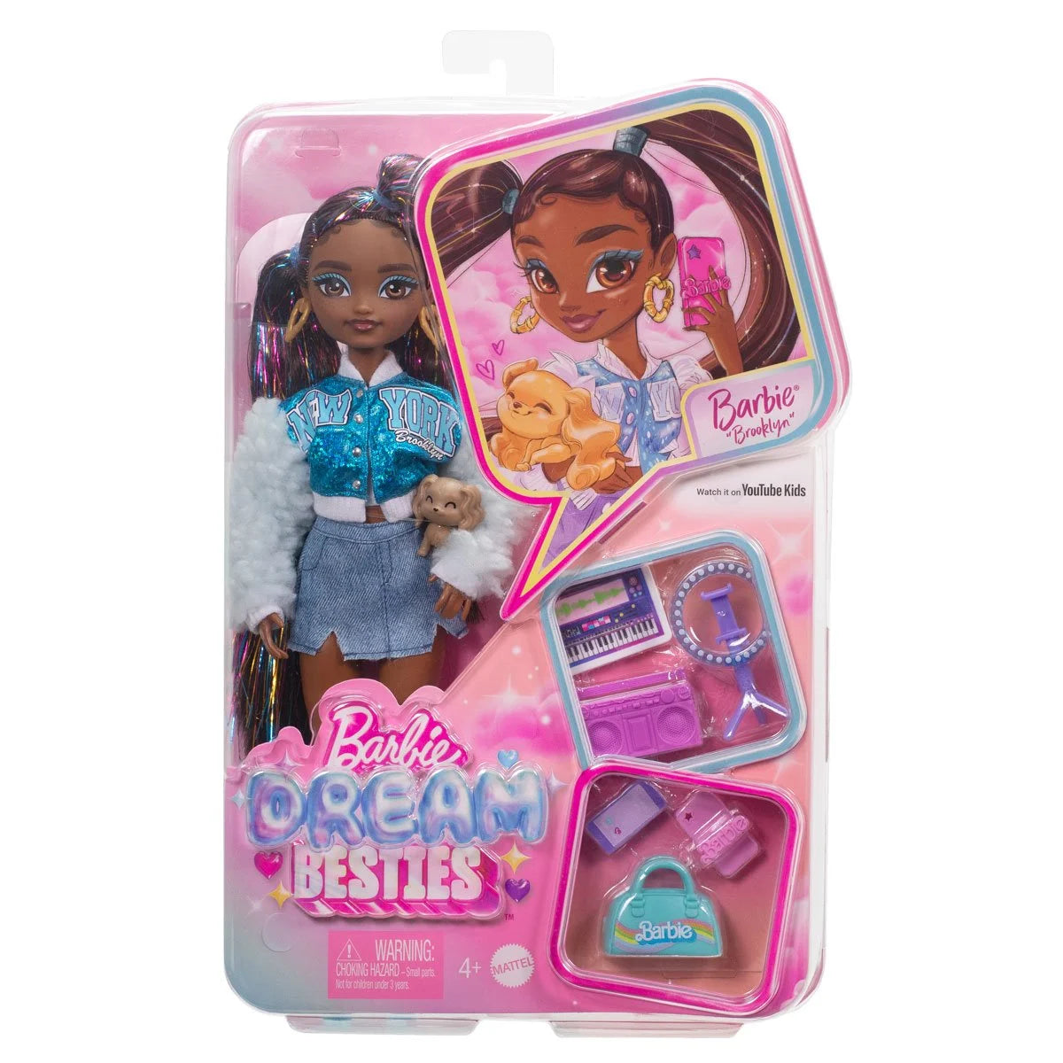 Barbie Dream Besties Barbie Brooklyn Doll
