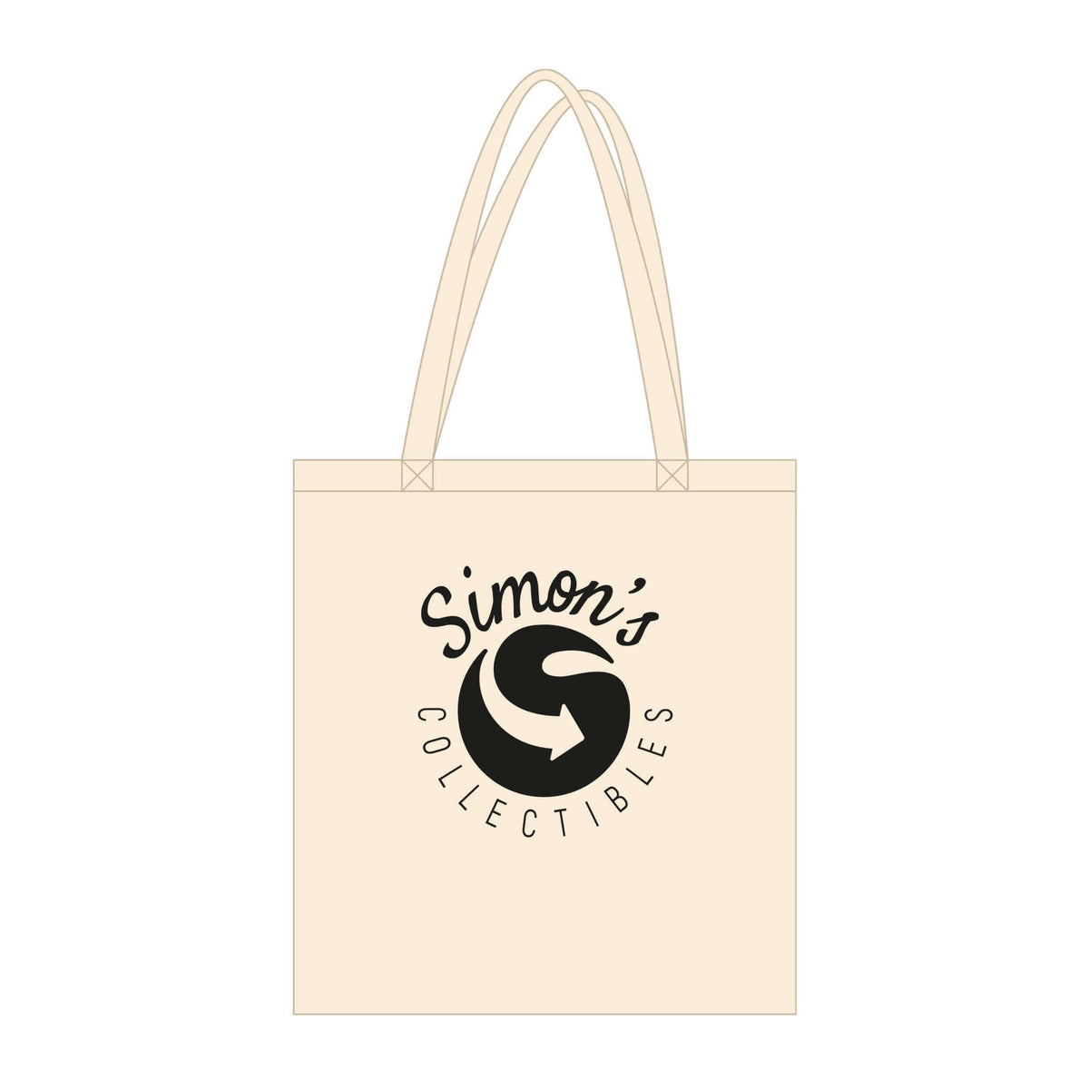 'Simon's Collectibles' Logo Exclusive Organic Tote Bag | Simon's Collectibles