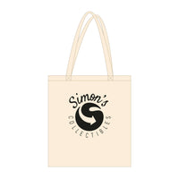 'Simon's Collectibles' Logo Exclusive Organic Tote Bag | Simon's Collectibles