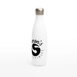 'Simon's Collectibles' White 17oz Stainless Steel Water Bottle | Simon's Collectibles