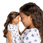 American Girl® x Stephanie Gottlieb Golden Glow Earring Set for 18-inch Dolls by American Girl in the at Play Dolls section at Simon's Collectibles based in the UK.