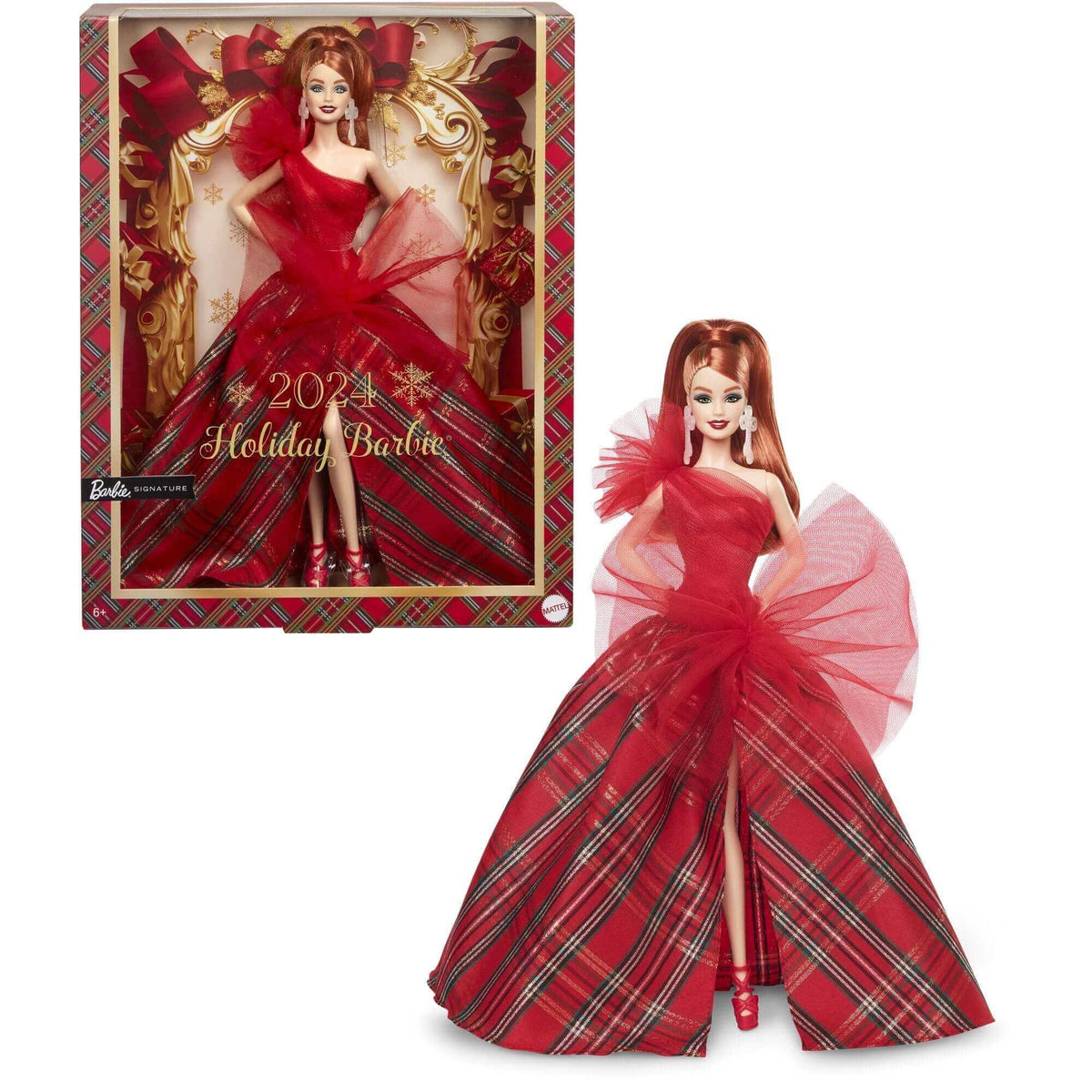 Barbie Signature 2024 Barbie Holiday Doll Red Hair Exclusive | Barbie