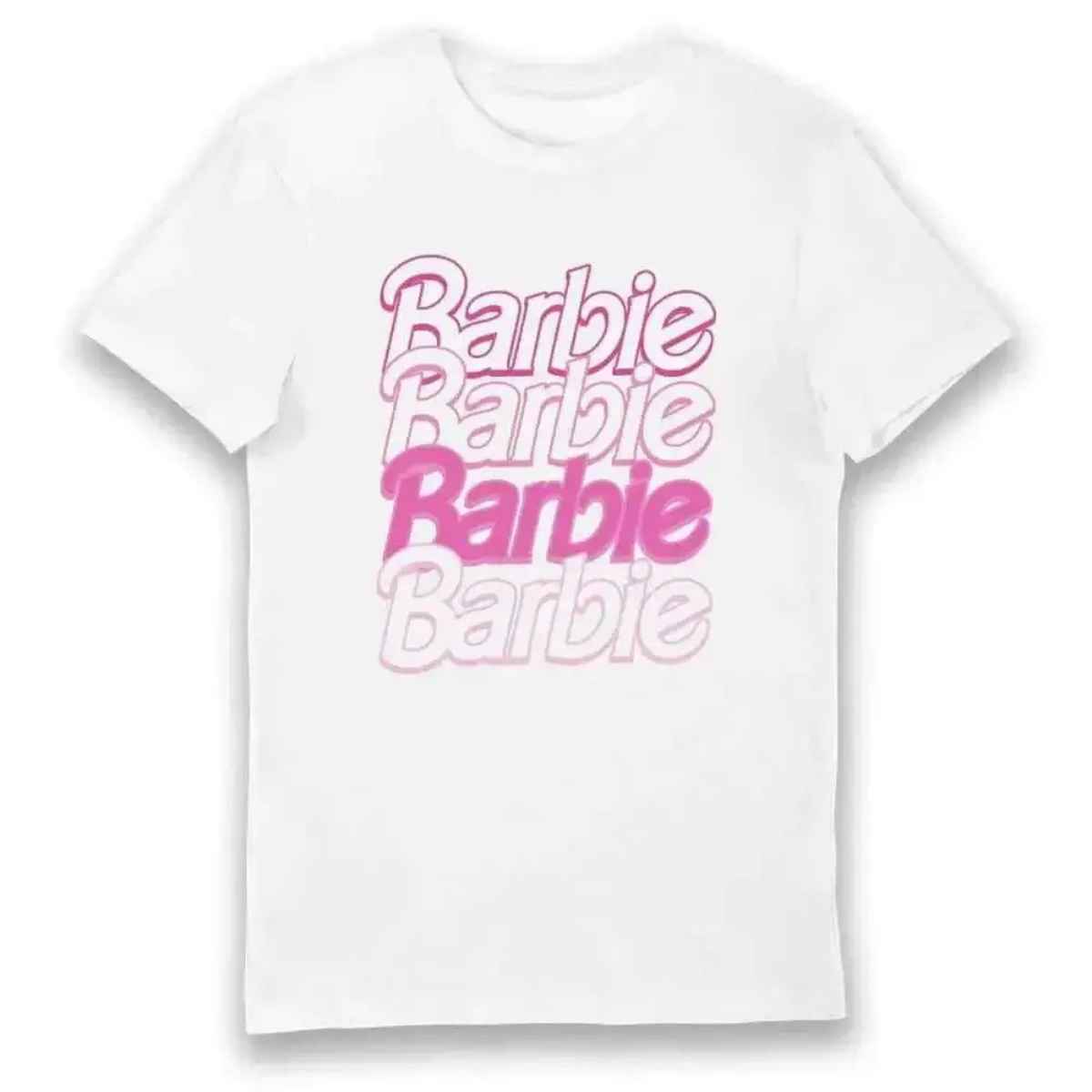 Barbie Logo Mania Bundle - Statement T-Shirt & Tote Bag Set