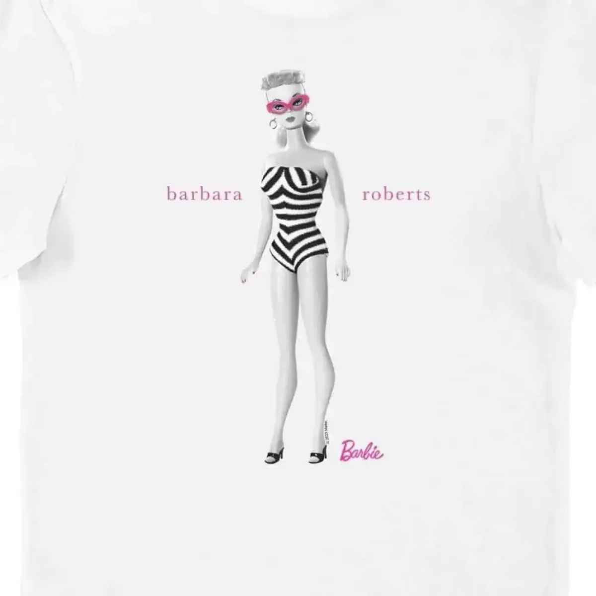 Barbie Zebra Swimsuit Icon Bundle - T-Shirt & Tote Bag Set