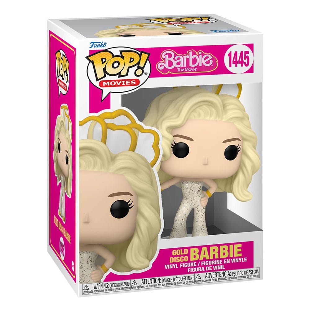 Barbie The Movie Gold Disco Barbie POP! Vinyl Figure 