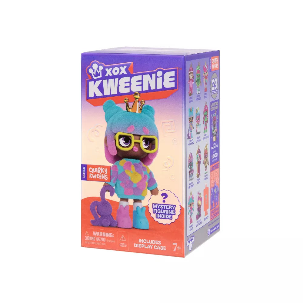 XOX Kweenies Quirky Kweens Team Blind Box Single Pack mystery box at Simon's Collectibles.