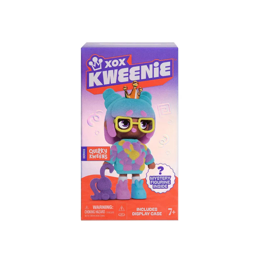 XOX Kweenies Quirky Kweens Team Blind Box Single Pack mystery box at Simon's Collectibles.