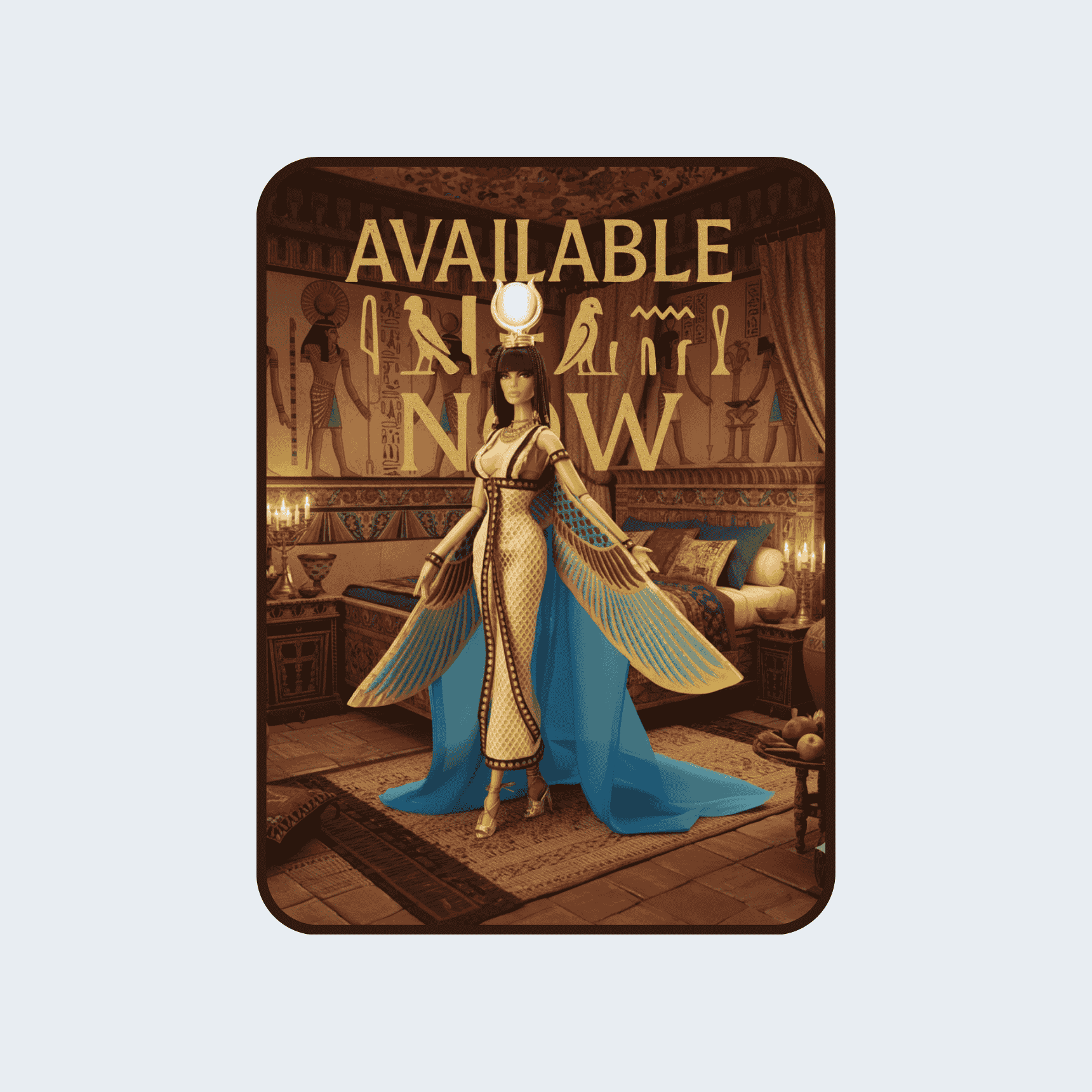 JHDFASHIONDOLL Moment Of Fantasy: IMMORTAL EGYPT ISIS 2025 (M2502)
