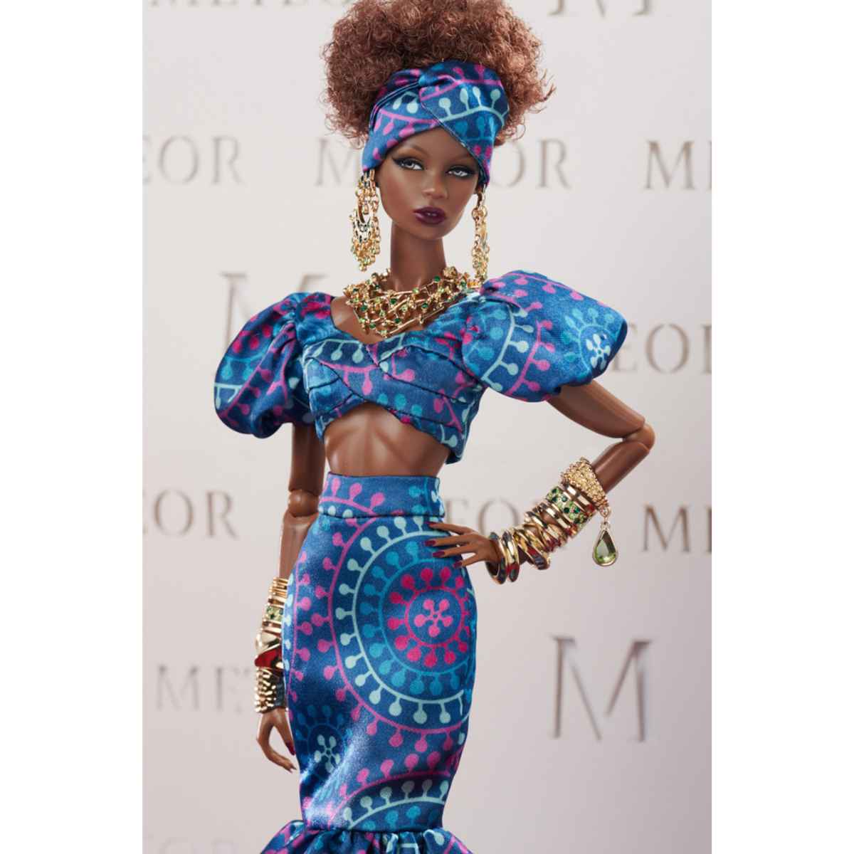 Integrity Toys X Jason Kramer Designs Look At Her  Zuri Okoty Dressed Doll