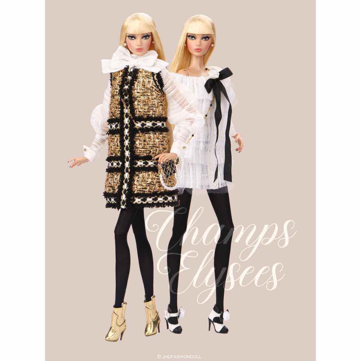 JHDFASHIONDOLL™ CHAMPS-ELYSÉES: PRE-FALL GIFTSET VIP Club Exclusive Doll | VIP