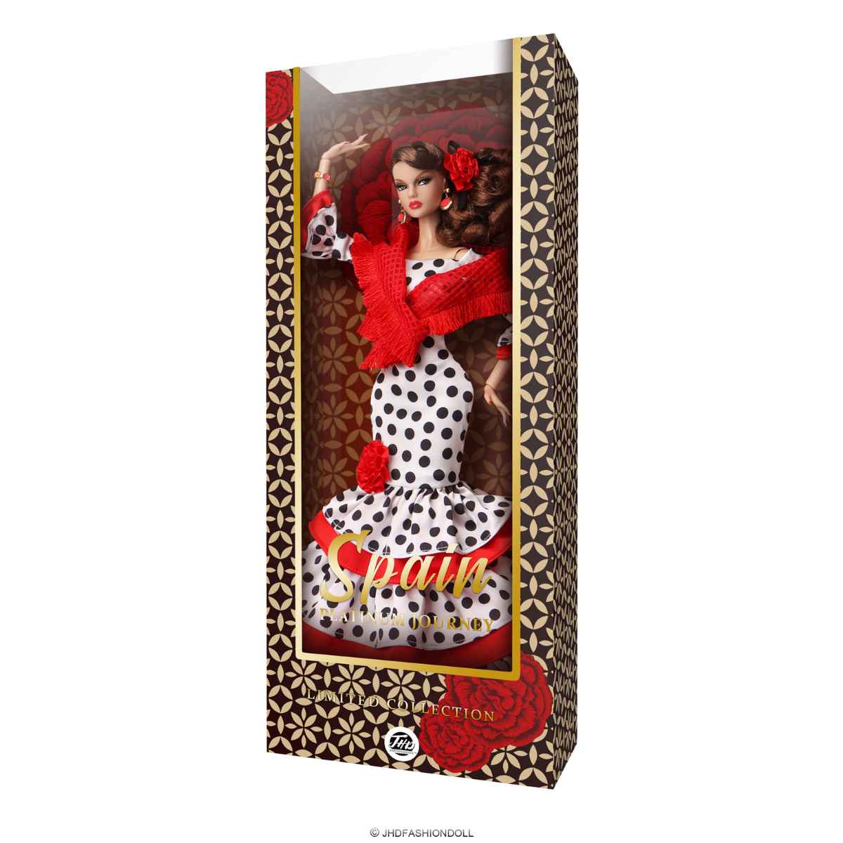 JHDFASHIONDOLL Platinum Journey: Spain - ANNAMAY in Barcelona Sunset (M2504) | Limited Edition 800pcs 🌟