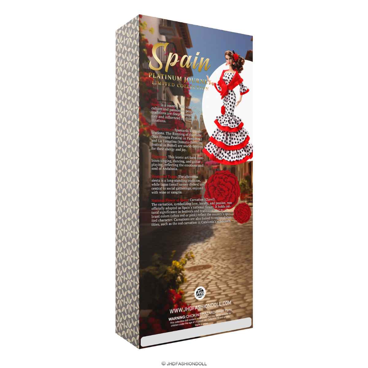 JHDFASHIONDOLL Platinum Journey: Spain - ANNAMAY in Barcelona Sunset (M2504) | Limited Edition 800pcs 🌟