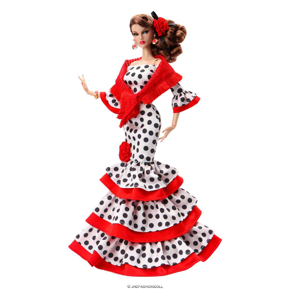 JHDFASHIONDOLL Platinum Journey: Spain - ANNAMAY in Barcelona Sunset (M2504) | Limited Edition 800pcs 🌟