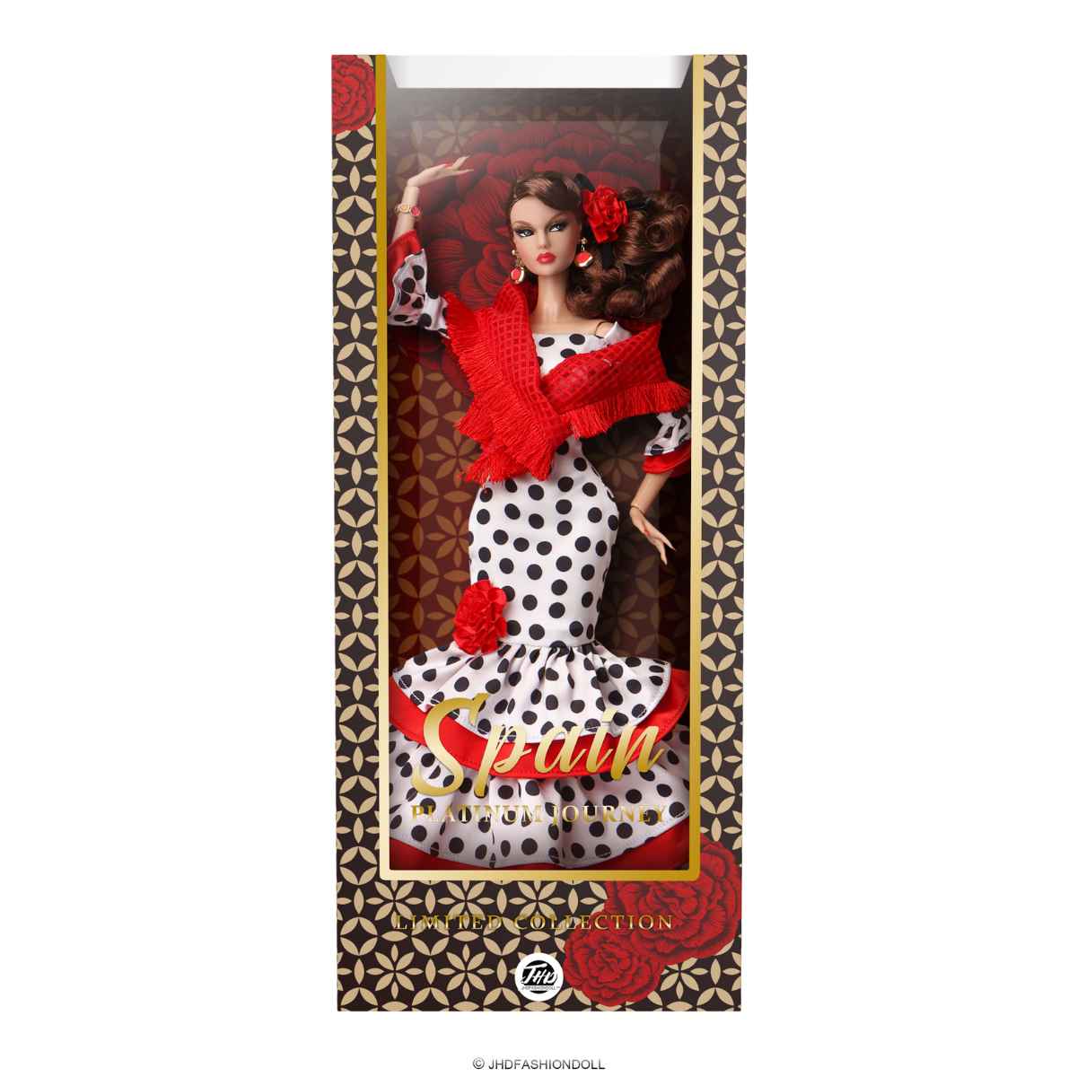 JHDFASHIONDOLL Platinum Journey: Spain - ANNAMAY in Barcelona Sunset (M2504) | Limited Edition 800pcs 🌟