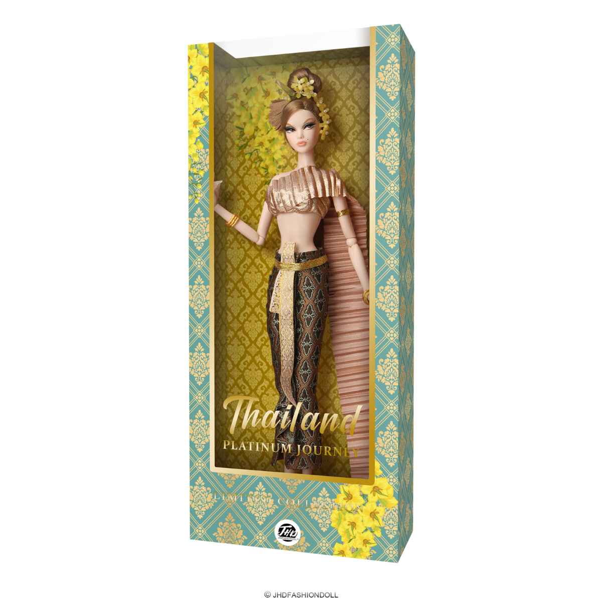 JHDFASHIONDOLL Platinum Journey: Thailand - GLORIA in Bangkok Dawn (M2505) | Limited Edition 800pcs 🌟