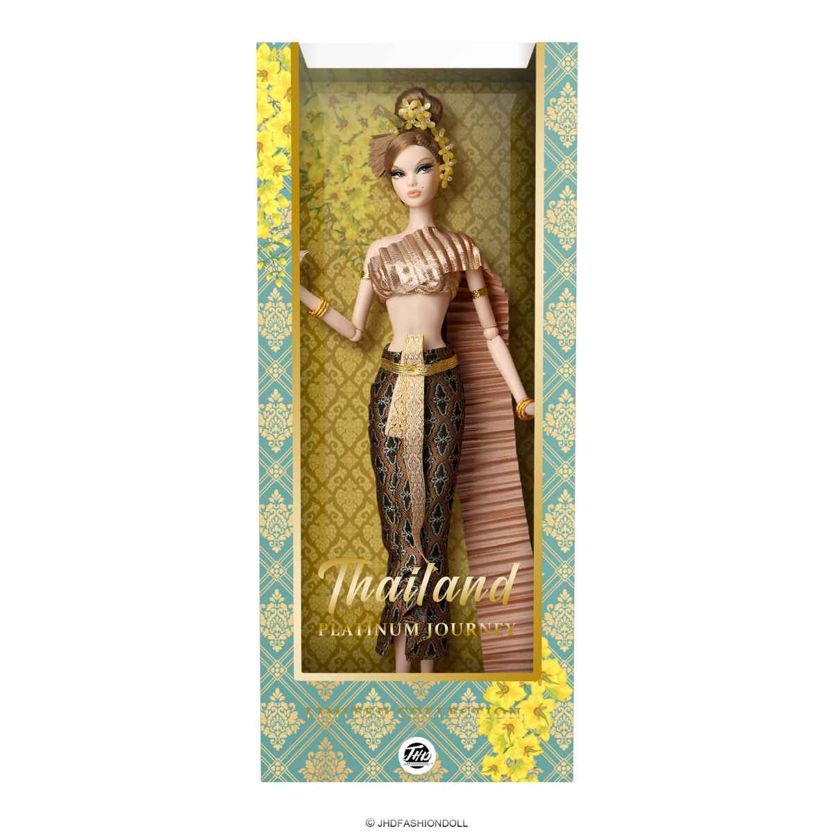 JHDFASHIONDOLL Platinum Journey: Thailand - GLORIA in Bangkok Dawn (M2505) | Limited Edition 800pcs 🌟