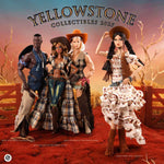 Yellowstone collectibles dolls with a desert background