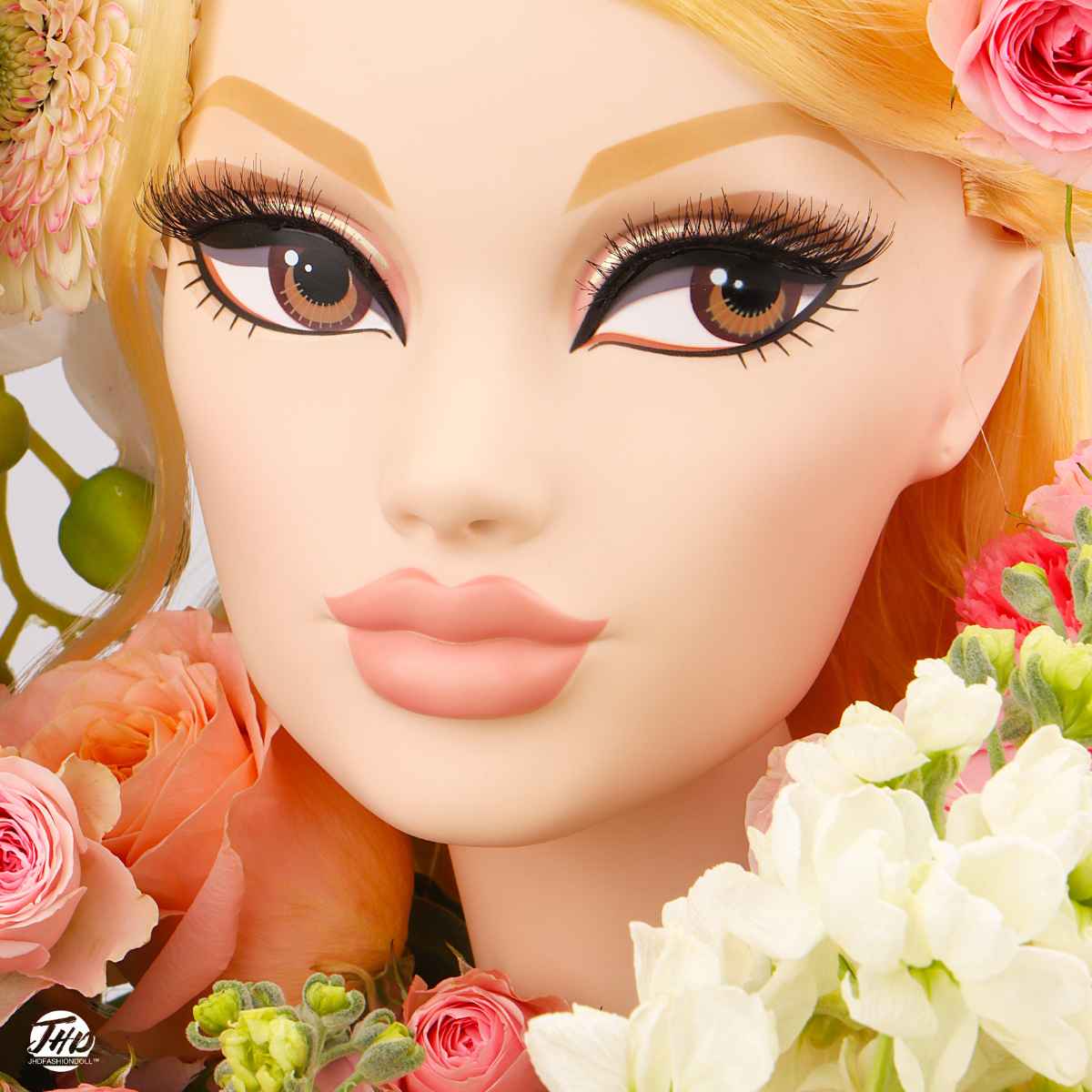 JHDFASHIONDOLL™ VALLEY OF THE DOLLS Styling Head Basic Model: Blonde Bombshell