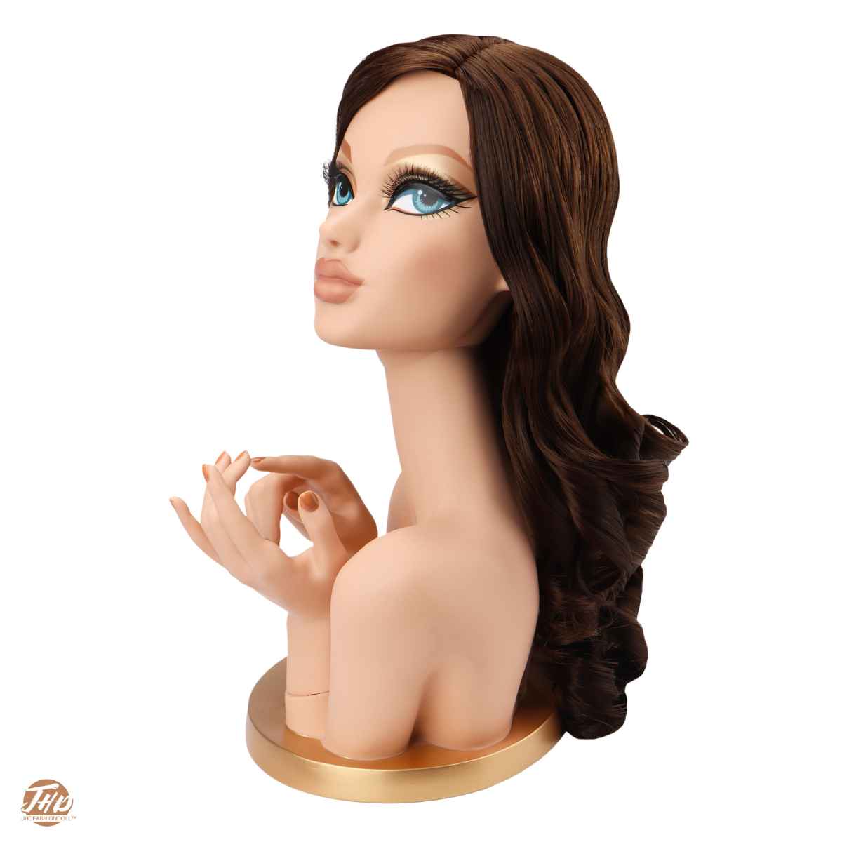 JHDFASHIONDOLL™ VALLEY OF THE DOLLS Styling Head Basic Model: PALM BEAUTY