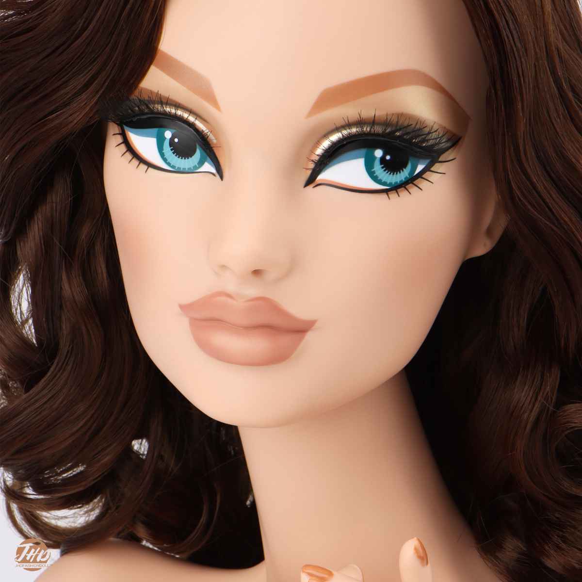 JHDFASHIONDOLL™ VALLEY OF THE DOLLS Styling Head Basic Model: PALM BEAUTY