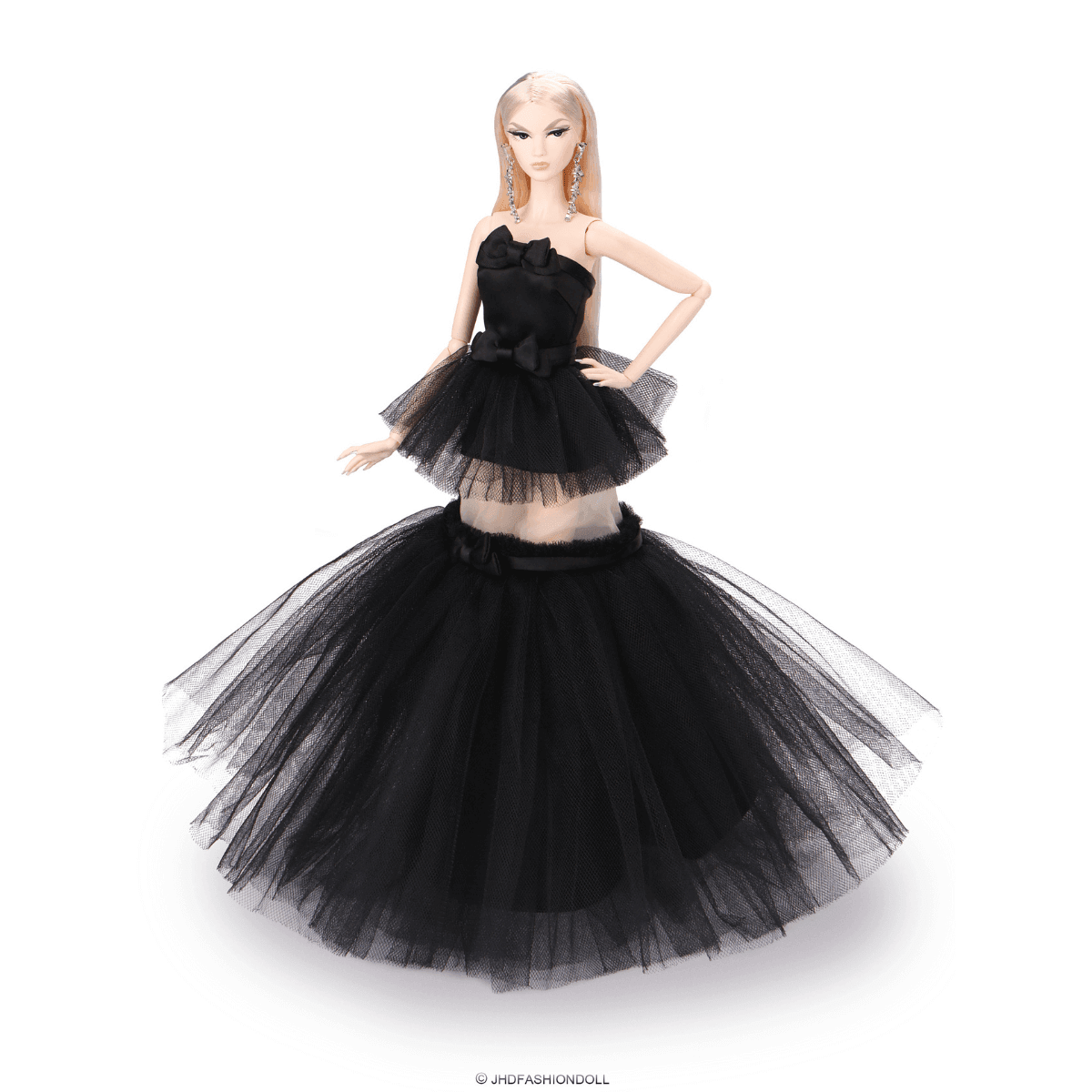 JHDFASHIONDOLL™ 2024 Convention Doll: BLACK BOW TIE | JHDFASHIONDOLL