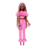Barbie Deluxe Style Doll 4 in Soft Pink Jumpsuit - Simon's Collectibles