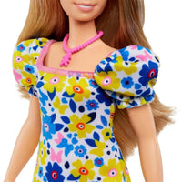 Thumbnail for Barbie Fashionista Doll #208 with Floral Babydoll Dress - Simon's Collectibles
