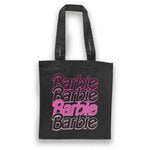 Barbie Logo Mania Bundle - Statement T-Shirt & Tote Bag Set - Simon's Collectibles