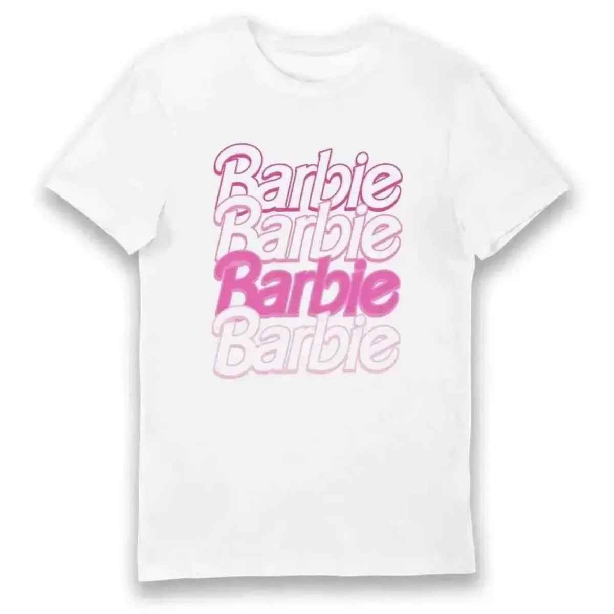 Barbie Logo Mania Bundle - Statement T-Shirt & Tote Bag Set - Simon's Collectibles