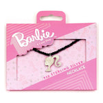 Barbie Pendant & Necklace Silhouette on Black Onyx Bead (Sterling Silver) - Barbie x Carat Shop - Simon's Collectibles