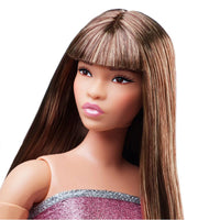 Thumbnail for Barbie Signature Barbie Looks Doll #24 (Curvy, Long Brown Hair) - Simon's Collectibles