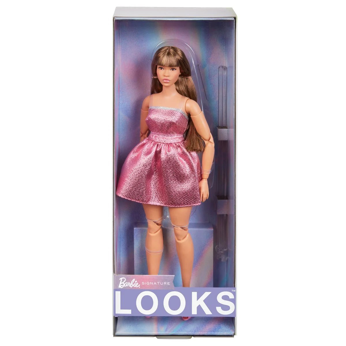 Barbie Signature Barbie Looks Doll #24 (Curvy, Long Brown Hair) - Simon's Collectibles