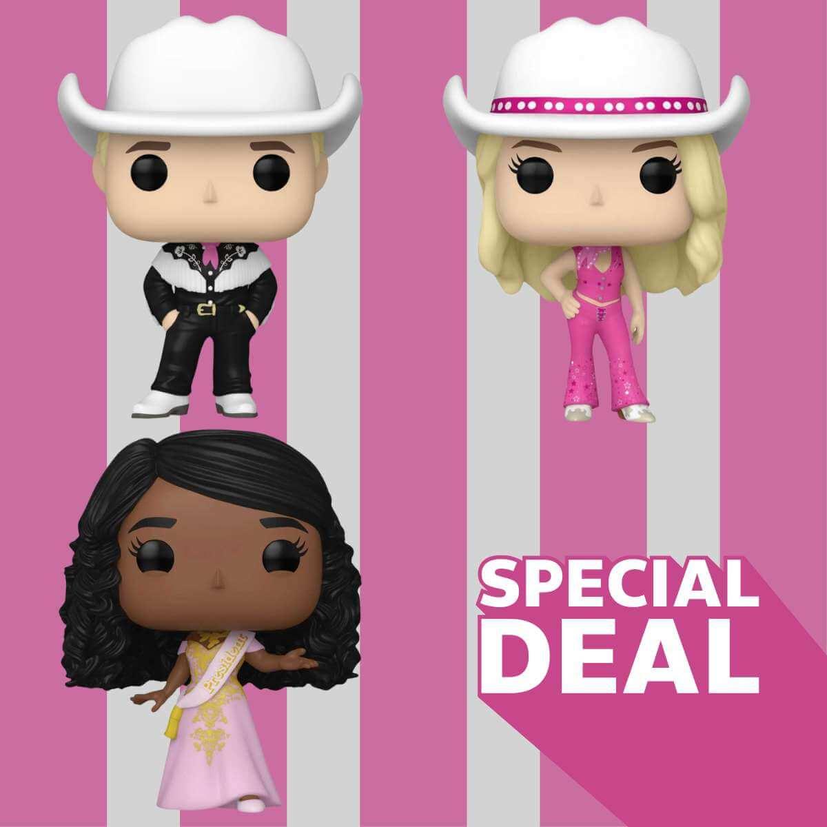 Barbie Movie Funko Pop! 3 Vinyl Figure BUNDLE | Funko