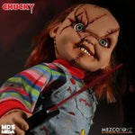 Child's Play Chucky Talking Mega-Scale (Scared Face) 15-Inch Doll | Living Dead Dolls