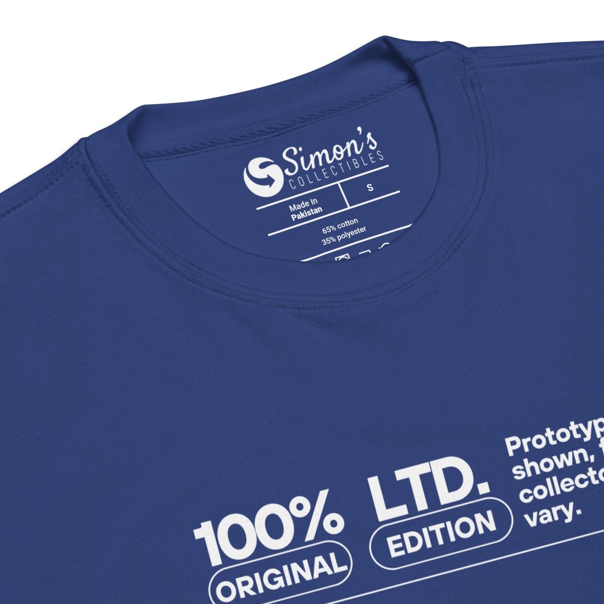 'Doll Collector' Product Label Design Unisex Premium Sweatshirt for Adult Collectors - Simon's Collectibles