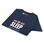 'Eat Sleep Collect Dolls Repeat' Collector's Comfort Tee - Premium Cotton Semi - Fitted Women's T-Shirt - Simon's Collectibles