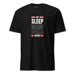 'Eat Sleep Collect Dolls Repeat' Collector's Short - Sleeve Unisex T-Shirt - Simon's Collectibles