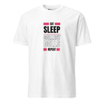 'Eat Sleep Collect Dolls Repeat' Collector's Short - Sleeve Unisex T-Shirt - Simon's Collectibles
