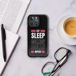 "Eat Sleep Play Dolls Repeat" Collector's Tough iPhone Case - Simon's Collectibles Exclusive - Simon's Collectibles
