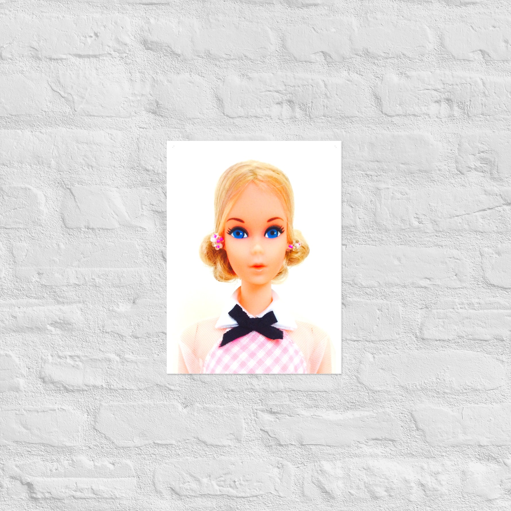 "1973 Quick Curl Barbie Portrait" Museum-Quality Collector's Poster - Simon's Collectibles Limited Edition (Original Photography)